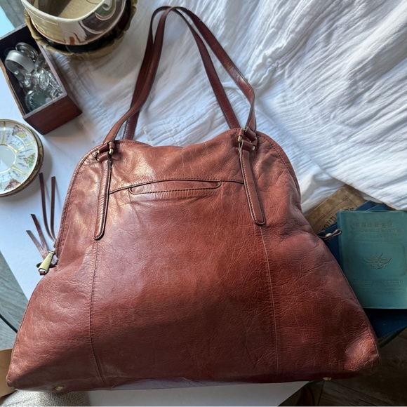 HOBO - Beautiful Burgundy Hobo Shoulder Bag.  
$53 OBO - Picture 6 of 13